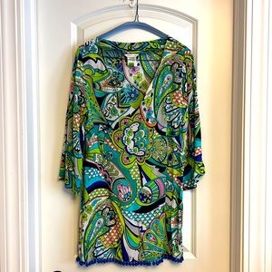 Trina Turk swim coverup